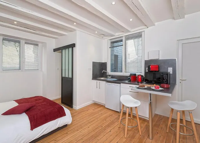 Апартаменты Hypercentre Calme Et Cosy, Impasse Saint Julien, 2eme Etage